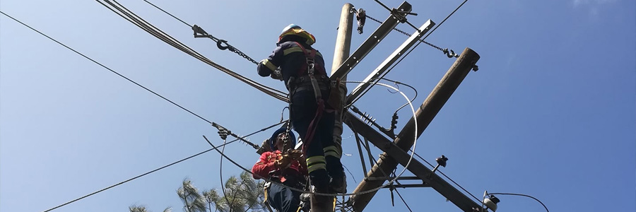 cross arms in transmission lines