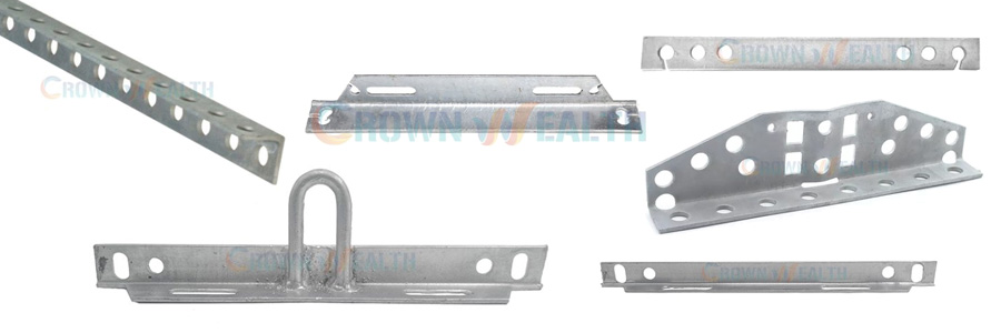 galvanized steel cross arms in transmission lines