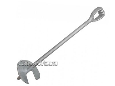 no-wrench screw anchor