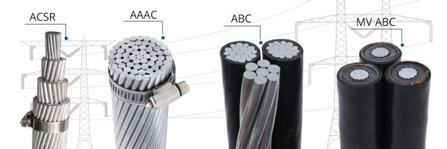 overhead transmission lines material