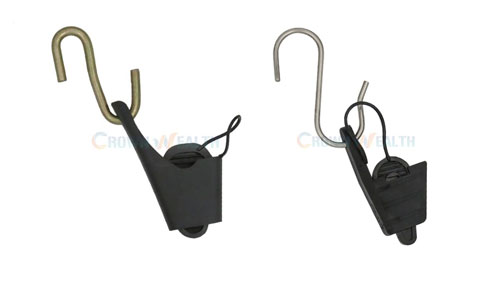 plastic fiber cable clamp