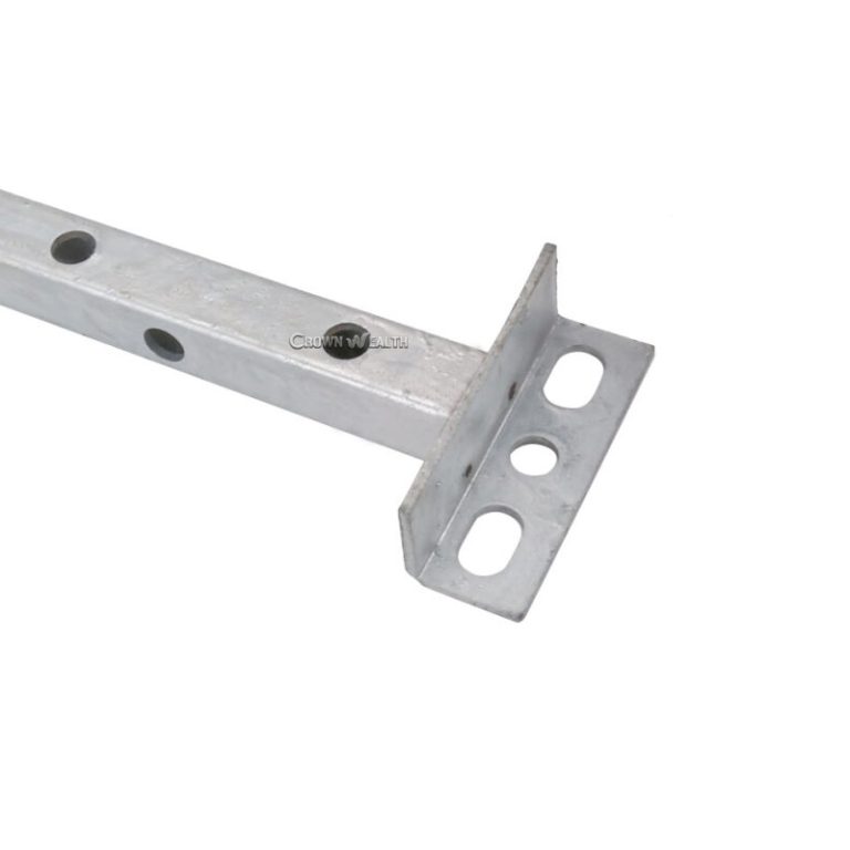 Square Tube Extension for Telecom Pole